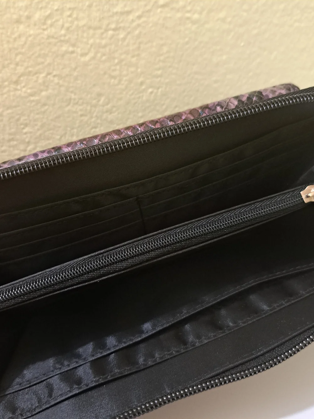 Kenneth Cole Reaction Snakeskin Print Wallet